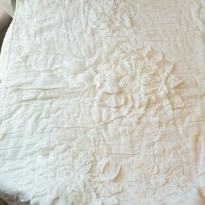 Anthropologie crib blanket